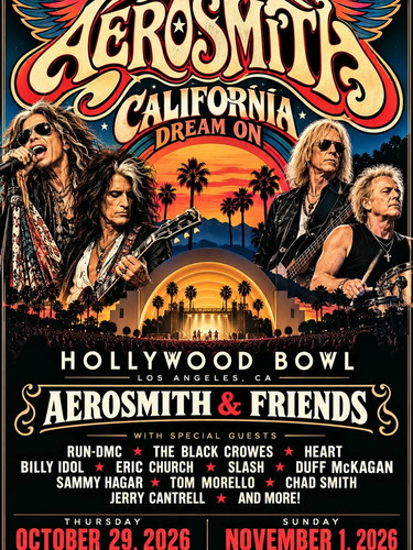 Poster aerosmith and friends - poster,