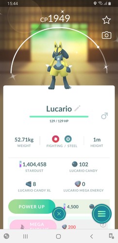 Shiny lucario registrato - shiny,