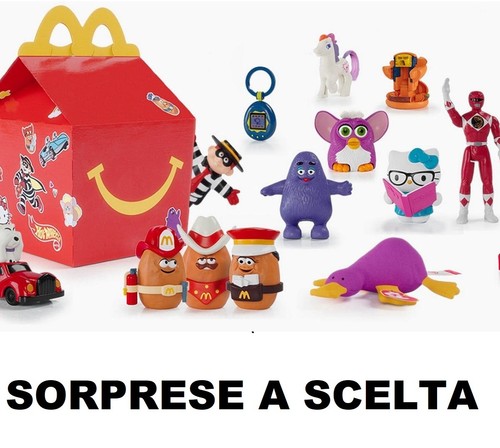 Sorprese mcdonald happy meal - sorprese, mcdonald's