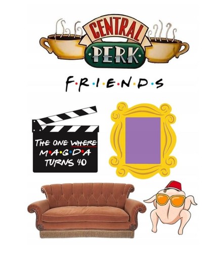 Friends film commestibile - film,