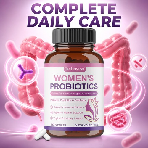 Probiotico donna con - , mirtillo