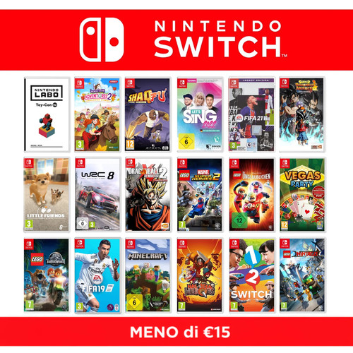 Nintendo switch gioco scelta - nintendo, a