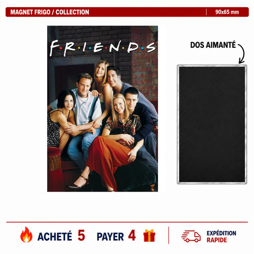 Magnet frigo friends série - magnet,