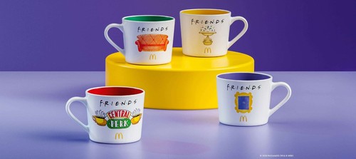 Tazze mcdonald friends - x,