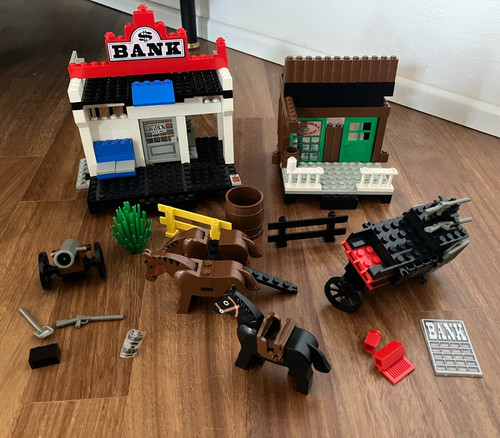 Lego system western 6765 - western, gold