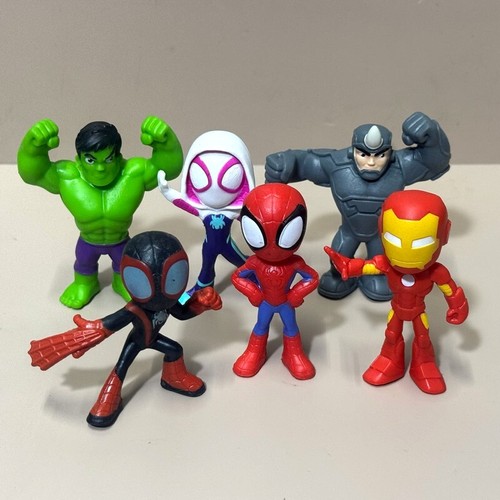 Lotto pezzi spider man - lotto, 2,5''