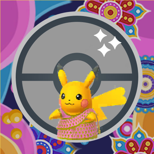 New shiny pikachu wearing - shiny,